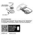 K-Edge uchwyt do Wahoo Roval Mount czarny