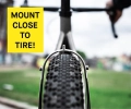 Ass Savers błotnik tył Win Wing Gravel 2 Golden Groove