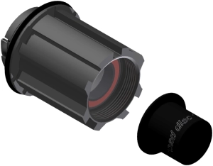 DT Swiss bębenek + adapter Road Campagnolo 10/11rz (3-zapadki) 12/142mm