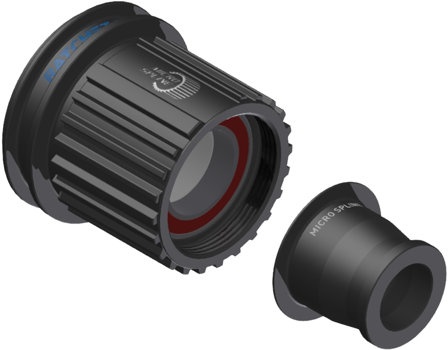 DT Swiss bębenek MTB Shimano Micro Spline 12rz (Ratchet EXP) Hybrid 12/142/148 mm