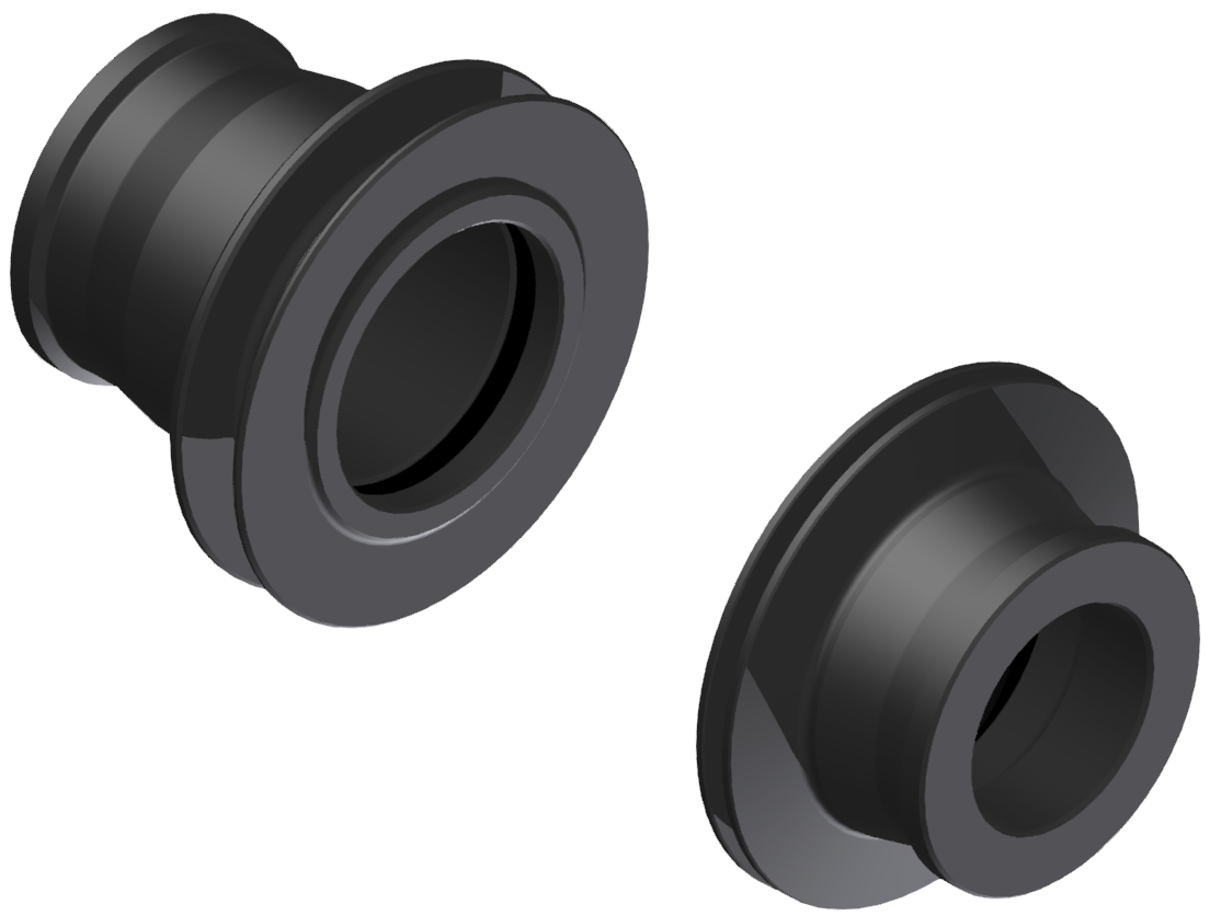 DT Swiss adapter piasty przód 180/240 na 12/100mm