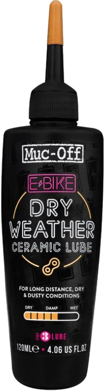 Muc-Off olej do łańcucha eBike Dry Chain Lube 120ml