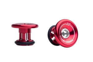 Cane Creek korki do kierownicy ee BarKeep 17-22mm 2szt czerwone
