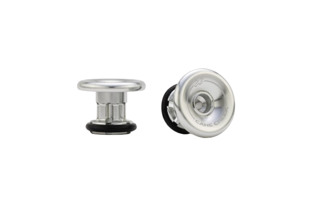 Cane Creek korki do kierownicy ee BarKeep 17-22mm 2szt srebrny