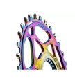 absoluteBlack koronka OVAL Shimano M9100/M8100/M7100 PVD rainbow 36T