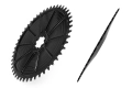 Garbaruk koronka ovalna Sram AXS AERO 42T czarna