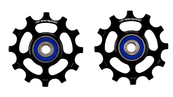 CeramicSpeed kółka przerzutki do Shimano 11rz NW 9100/8000/XT/XTR Czarne