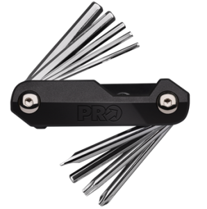 PRO klucze Mini 10 czarne