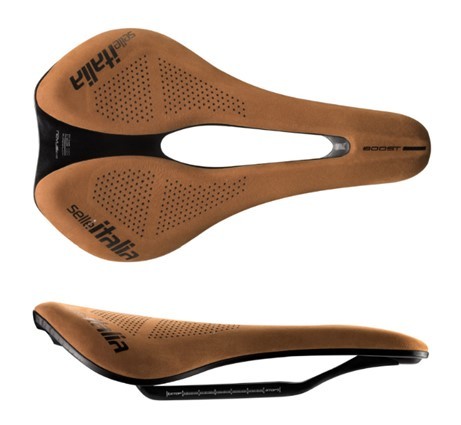 Selle Italia siodło Novus Evo Boost Kit Carbonio Superflow L3 brązowe
