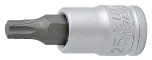 Unior nasadka wkrętakowa 1/4" x 20mm o profilu TX - 187/2TX