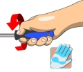 Unior wkrętak płaski TBI 0.5x3.0x100 - 605TBI