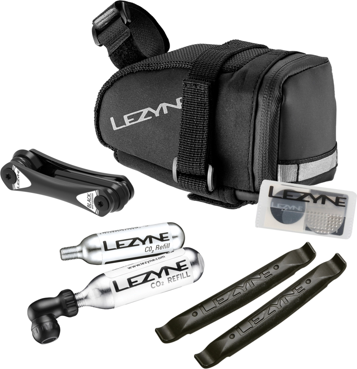 Lezyne torba podsiodłowa Caddy M Co2 Kit