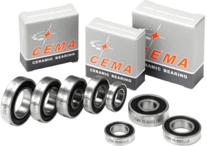 Cema łożyska piasty/suportu Abec 5 6805 25x37x7 ceramiczne 10szt