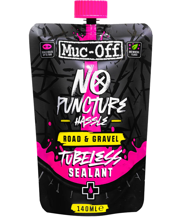 Muc-Off uszczelniacz No Puncture Hassle Road &amp; Gravel 140ml