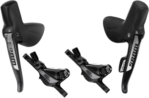 Sram zestaw klamkomanetka + zacisk RIVAL 1/22 HRD 1/11rz PM przód/tył 1000/2000mm OEM