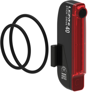 Lezyne lampka Stick+ Drive 40lm tył czarna