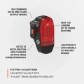 Lezyne lampka KTV Pro+ Ai Alert 150lm tył czarna