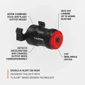 Lezyne lampka Saddle Ai Alert 250lm tył czarna