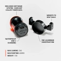 Lezyne lampka Saddle Ai Alert 250lm tył czarna