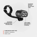 Lezyne lampka Macro Drive E1000 przód czarna