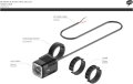 Knog lampka przód Blinder E 80 500lm StVZO