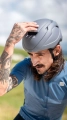 KASK kask Wasabi szary mat L 59-62cm