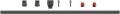Sram zestaw klamkomanetka + przewód Red AXS E1 przód