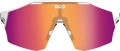 KOO okulary sportowe Alibi White mat / Fuchsia Photochromic