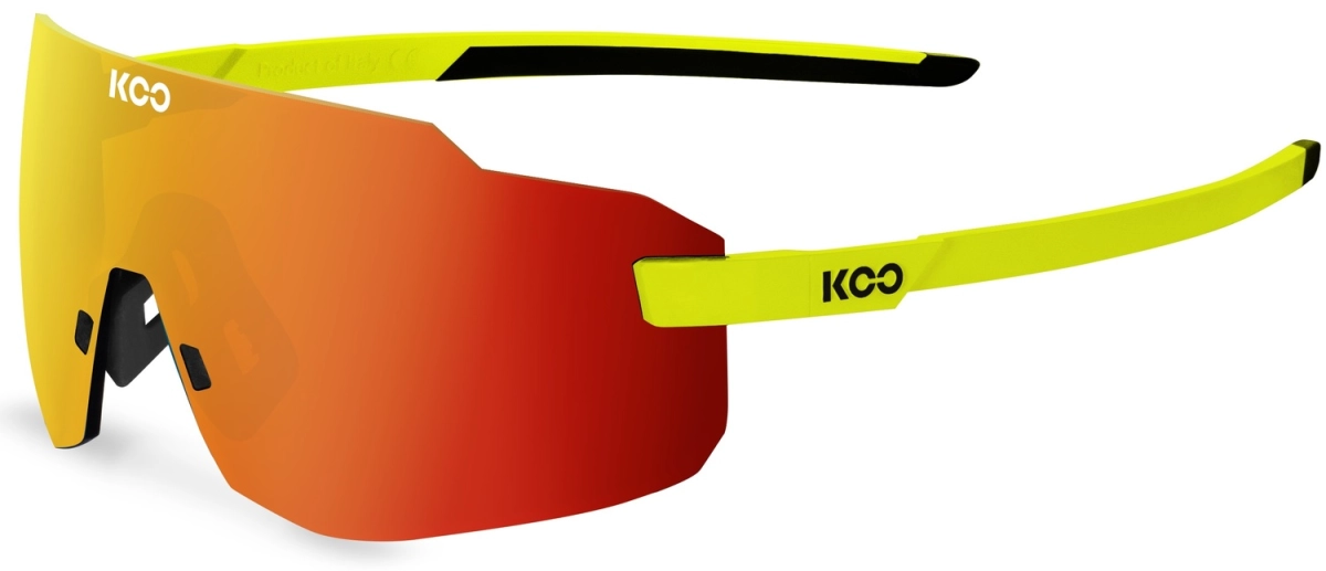 KOO okulary sportowe Supernova Yellow Fluo / Red