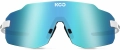 KOO okulary sportowe Supernova White / Turquoise