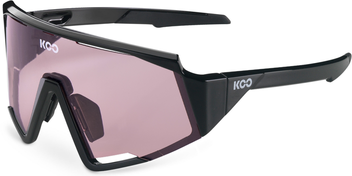 KOO okulary sportowe Spectro Black / Pink Photochromic