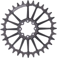Garbaruk koronka okrągła DM MTB Sram 8-bolt 32T czarna
