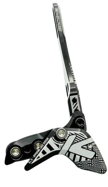 K-Edge prowadnica łańcucha Race W 1x Watterbottle cage mount czarna