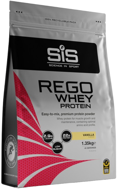 SiS białko Rego Whey Powder 1.35kg wanillia