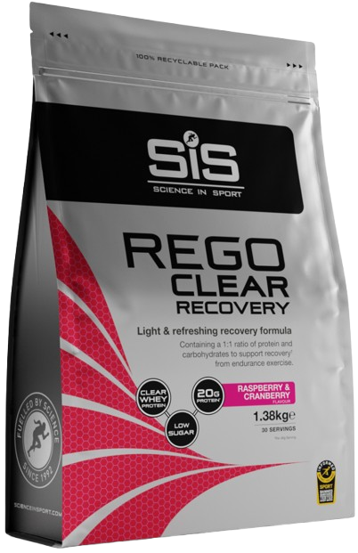 SiS napój Rego Clear Powder 1.38kg malina-żurawina