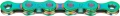KMC łańcuch X12 126ogniw Aurora Green
