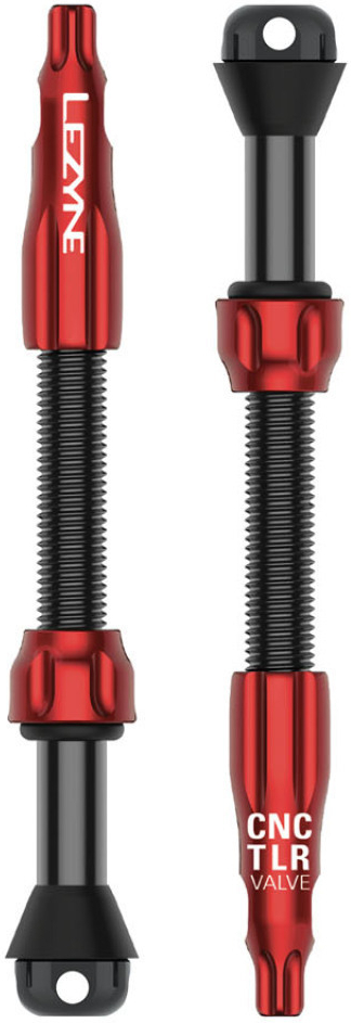 Lezyne wentyle Tubeless CNC Valve PRO 60mm czerwone
