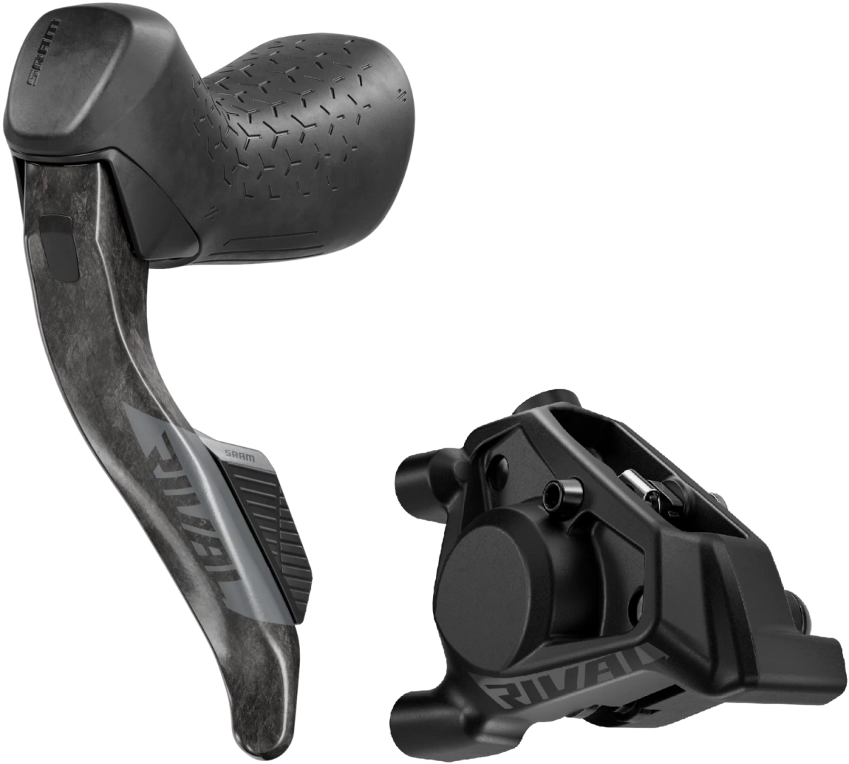 Sram zestaw klamkomanetka + zacisk Rival E1 AXS przód 950mm