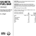 SiS baton Beta Fuel Energy Chews pomarańcza 60g