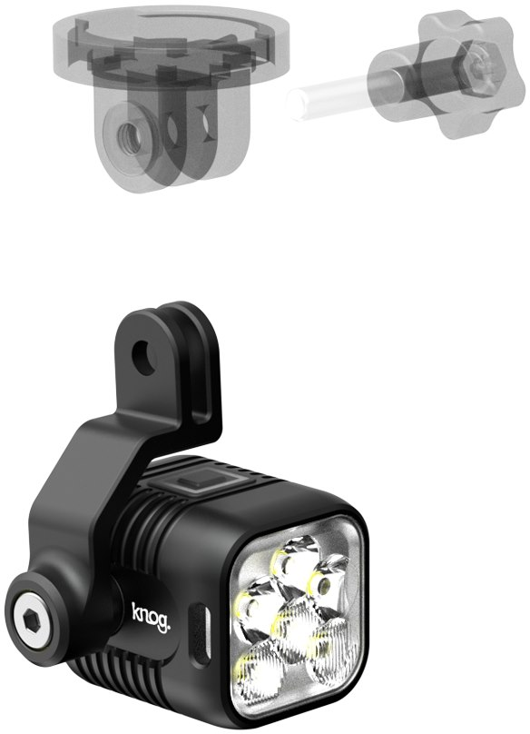 Knog uchwyt lampki Blinder E-X GoPro Mount small