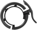 Knog dzwonek rowerowy Oi Prima duży antracytowy