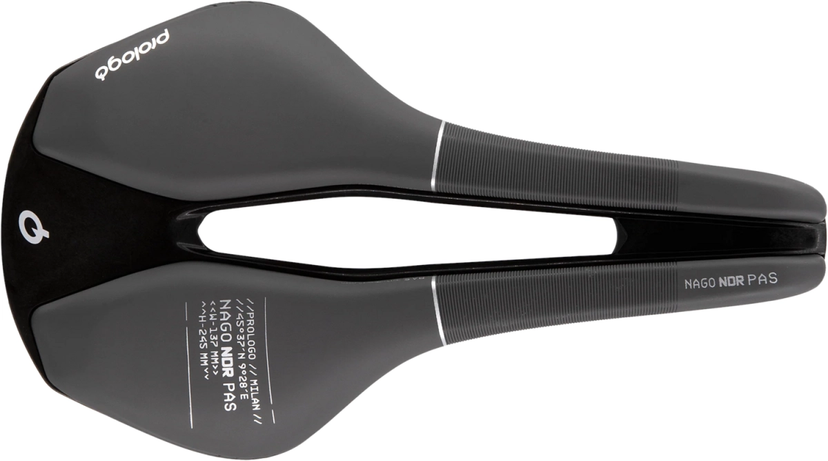 Prologo siodło NAGO NDR PAS NACK 137mm czarne