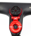 K-Edge kapsel sterów Race Top Cap 1-1/8" czerwony