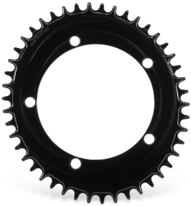 Garbaruk koronka ovalna MTB Aero 130 BCD 44T czarna