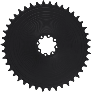 Garbaruk koronka ovalna Matte Black Aero Sram 8-bolt 46T czarna