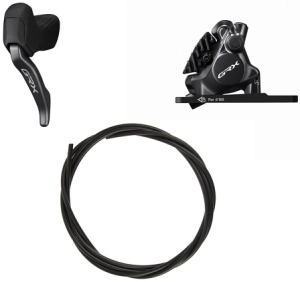 Shimano zestaw GRX BL-RX825/BR-RX820 Di2 L05A-RF przód 1000mm