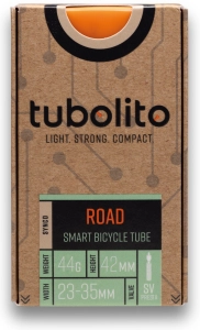 Tubolito dętka Tubo Road SYNC 23/35x700 SV80 pomarańczowe