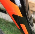 BikeShield naklejki ochronne CrankShield połysk