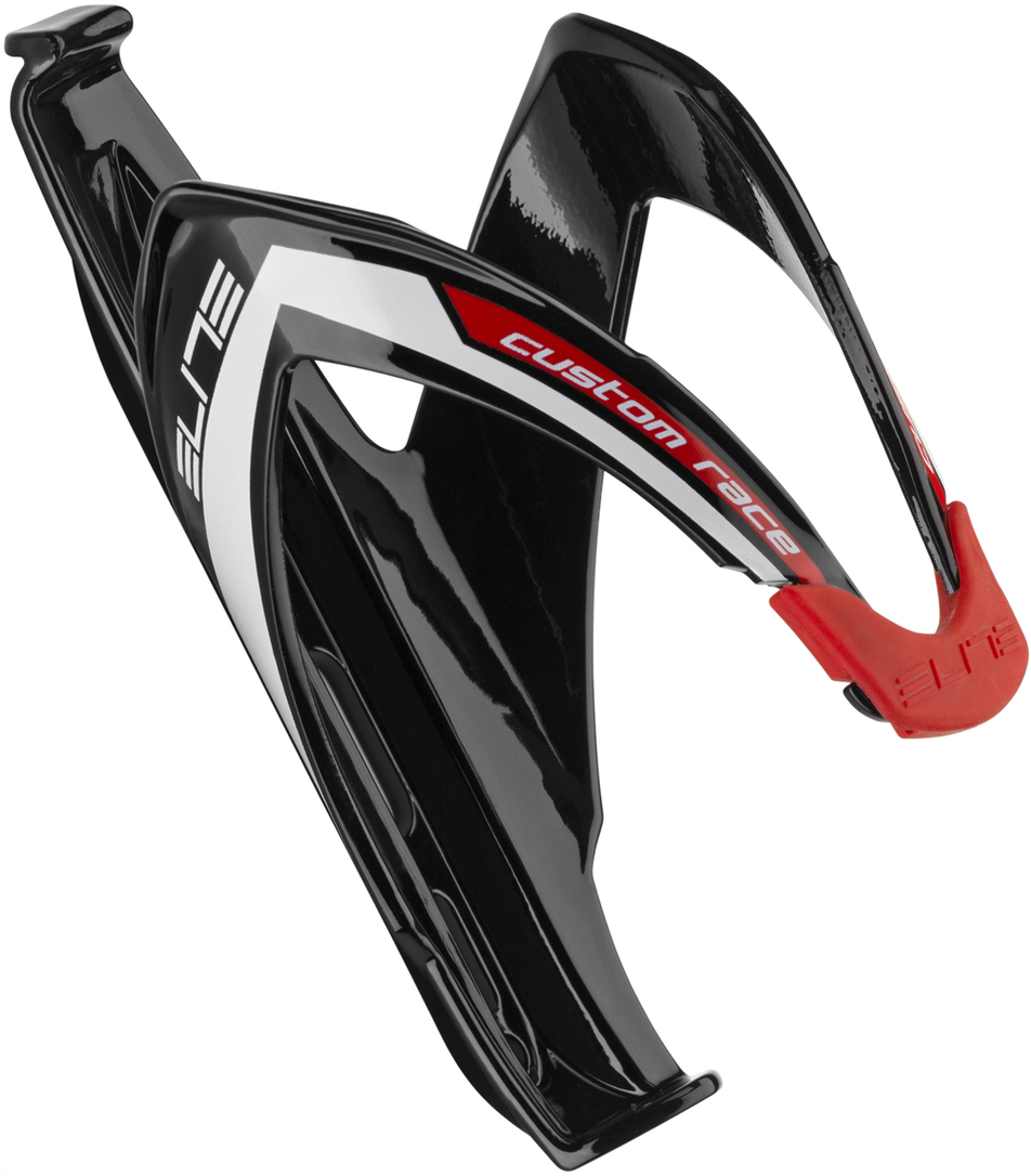 Elite koszyk Custom Race Black Glossy-Red Graphic