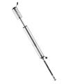 Lezyne pompka Tech Drive HV S srebrna